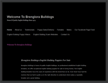 Tablet Screenshot of brenglorabulldogs.com
